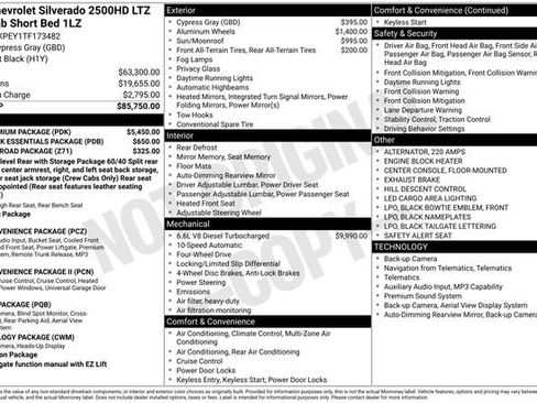 New 2026 Chevrolet Silverado 2500 LTZ w/ LTZ Premium Package image 5