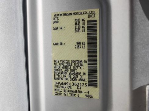 Used 2018 Nissan Maxima Platinum FWD image 29