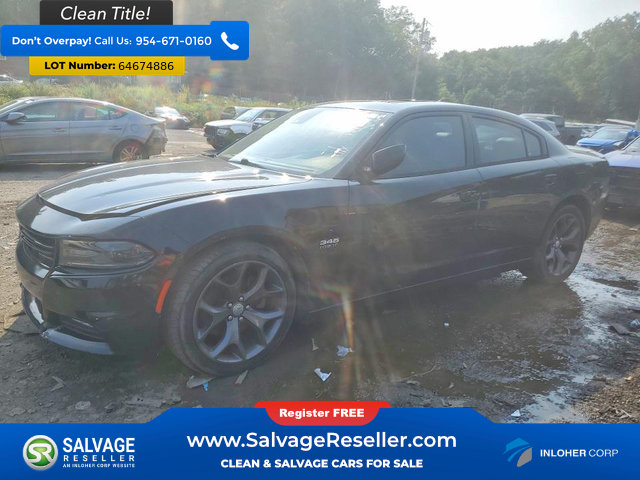 Used 2016 Dodge Charger R/T w/ Premium Group RWD image 1