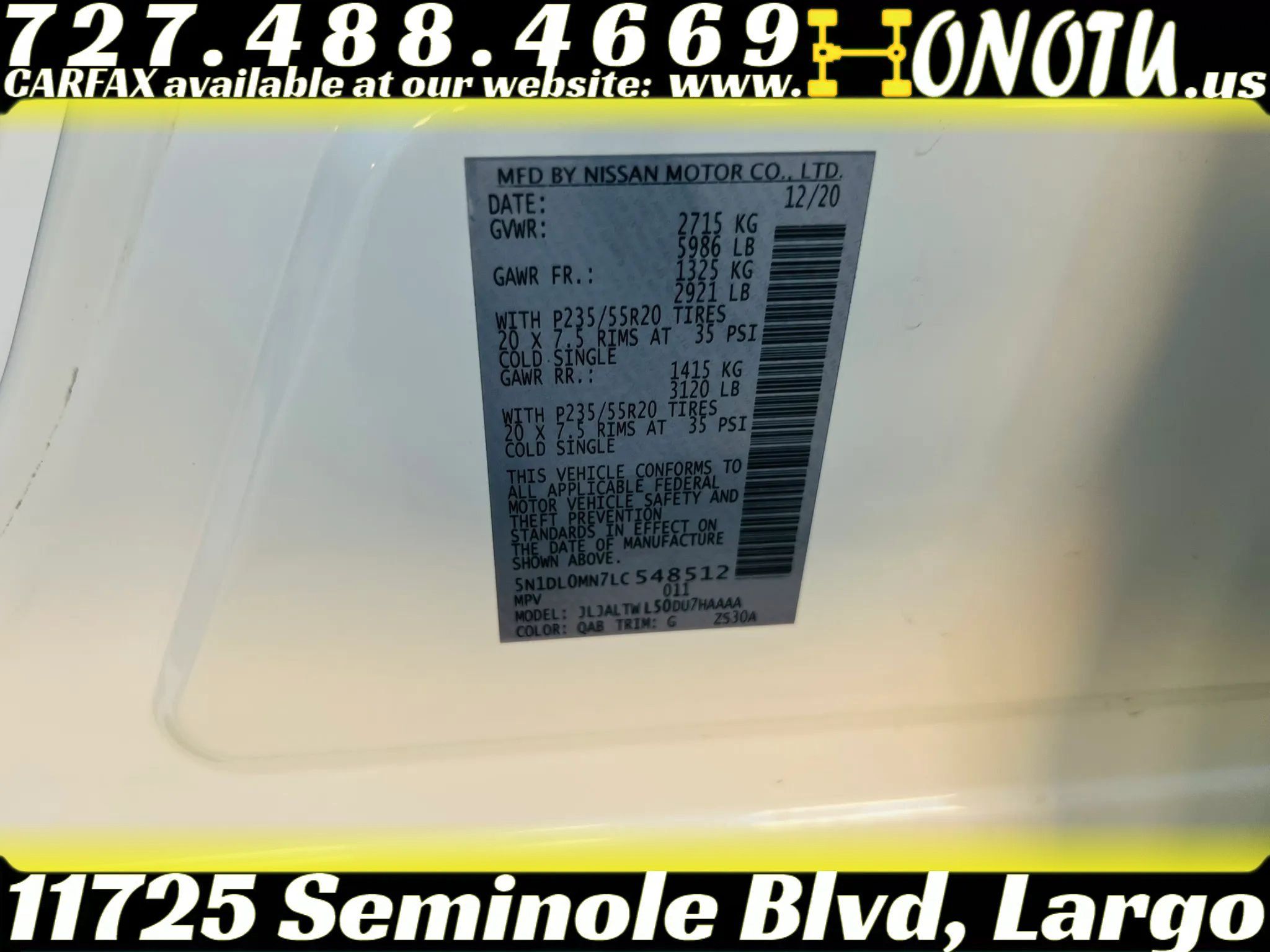 Used 2020 INFINITI QX60 Signature Edition FWD image 39