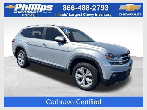 Used 2019 Volkswagen Atlas SE w/ Towing Package AWD/4WD image 1