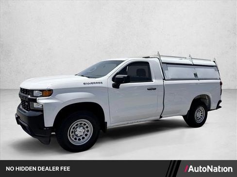 Used 2019 Chevrolet Silverado 1500 W/T w/ WT Fleet Convenience Package RWD image 1