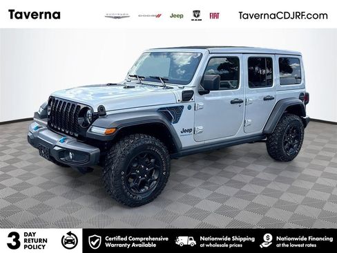 Used 2023 Jeep Wrangler Unlimited w/ Sun & Screen Package AWD/4WD image 1