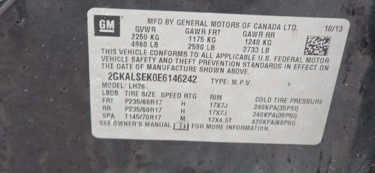 Used 2014 GMC Terrain SLT FWD image 10