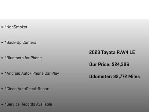 Used 2023 Toyota RAV4 LE image 6