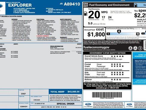 Used 2018 Ford Explorer Limited image 8