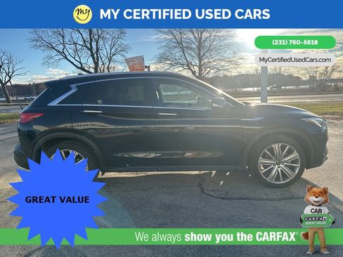 Used 2022 INFINITI QX50 Sensory image 4