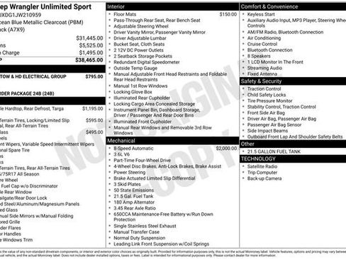 Used 2018 Jeep Wrangler Unlimited Sport image 6