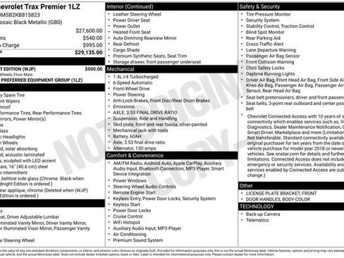 Used 2019 Chevrolet Trax Premier w/ Midnight Edition image 5