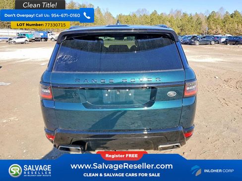 Used 2020 Land Rover Range Rover Sport HSE image 8
