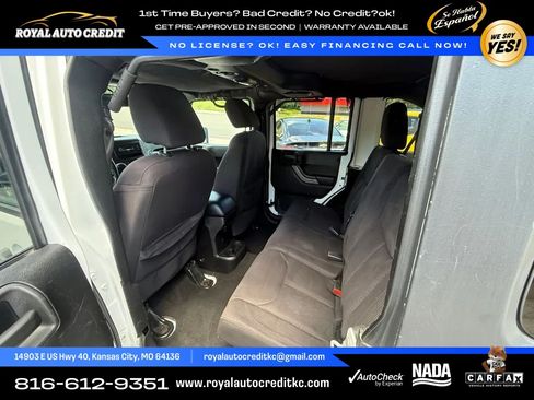 Used 2013 Jeep Wrangler Unlimited Sport w/ Dual Top Group AWD/4WD image 9