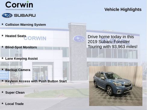 Used 2019 Subaru Forester Touring AWD/4WD image 6
