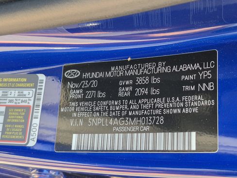 Certified 2021 Hyundai Elantra SE FWD image 30