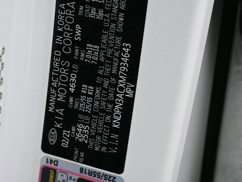 Used 2021 Kia Sportage EX w/ EX Technology Package image 20