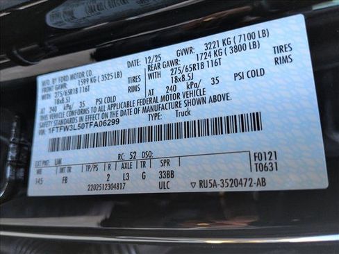 New 2026 Ford F150 XLT w/ Equipment Group 302A MID image 17