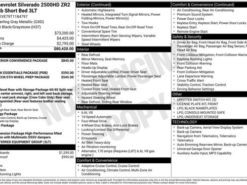 New 2026 Chevrolet Silverado 2500 ZR2 AWD/4WD image 3