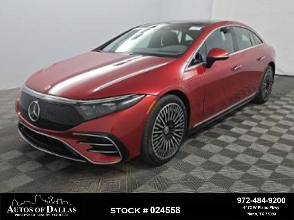 Used 2023 Mercedes-Benz EQS 580 4MATIC Sedan image 1