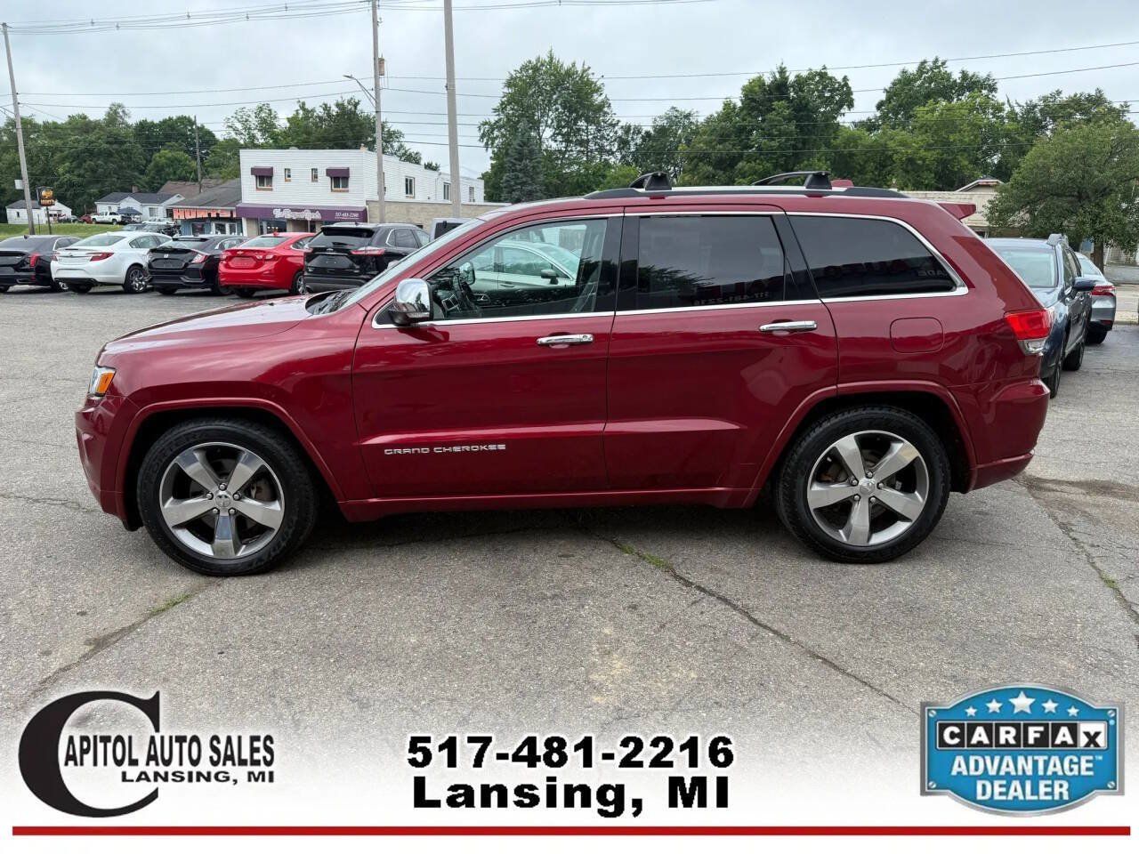 Used 2015 Jeep Grand Cherokee Overland w/ Advanced Technology Group AWD/4WD image 5