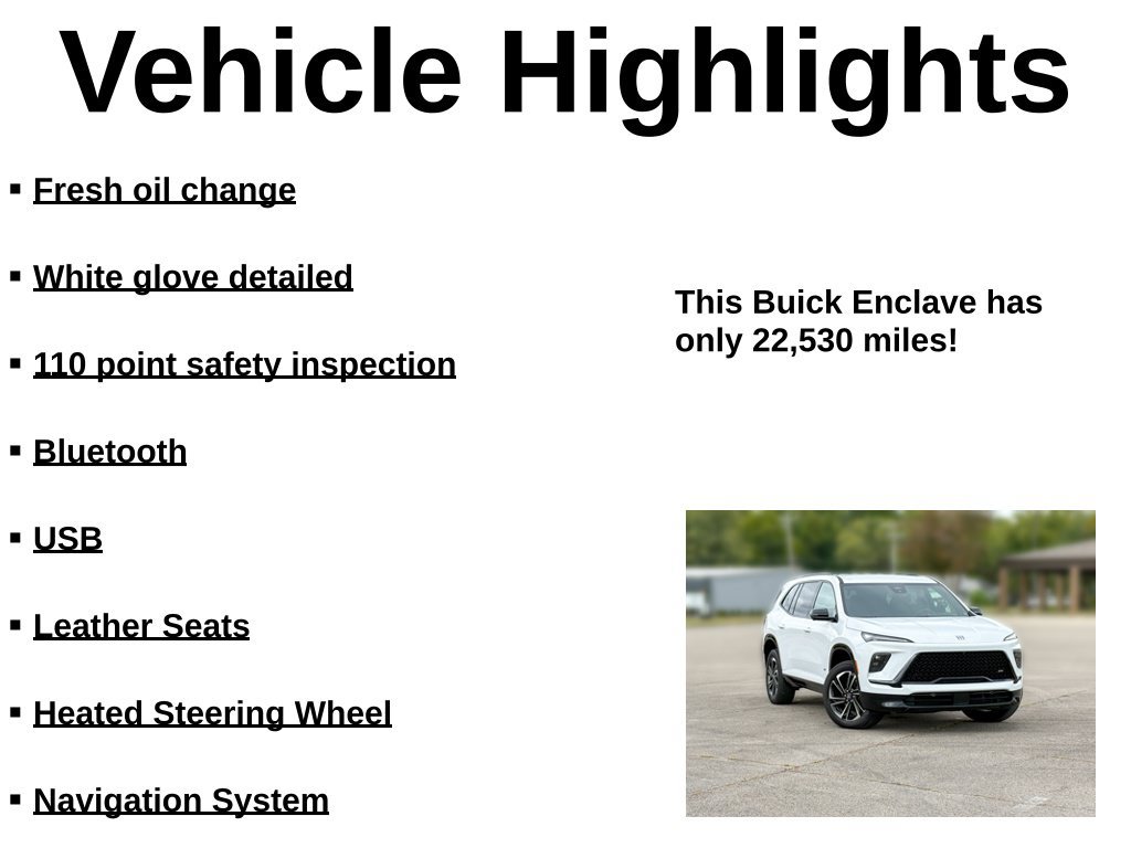 Used 2026 Buick Enclave Sport Touring FWD image 34
