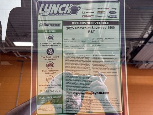 Used 2025 Chevrolet Silverado 1500 RST w/ Z71 Off-Road Package image 40