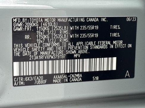 Used 2023 Toyota RAV4 XLE Premium AWD/4WD image 27
