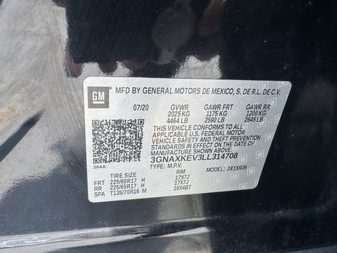 Used 2020 Chevrolet Equinox LT FWD image 35