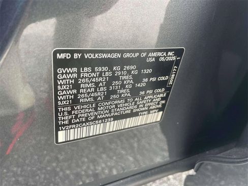 New 2025 Volkswagen Atlas SEL Premium R-Line image 20