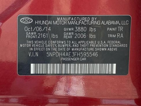 Used 2015 Hyundai Elantra SE w/ Option Group 02 FWD image 32