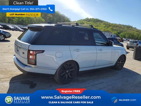Used 2017 Land Rover Range Rover HSE AWD/4WD image 4