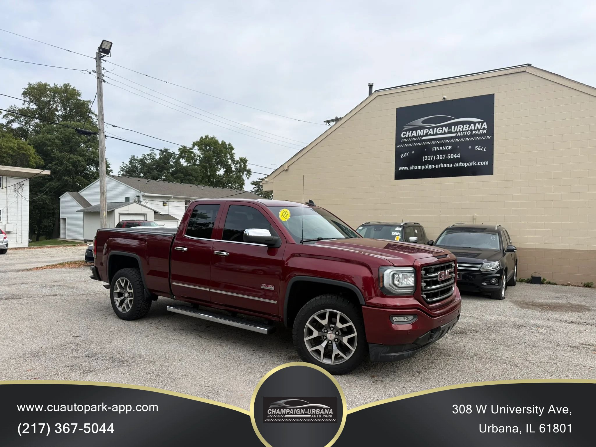 Used 2016 GMC Sierra 1500 SLT AWD/4WD image 1