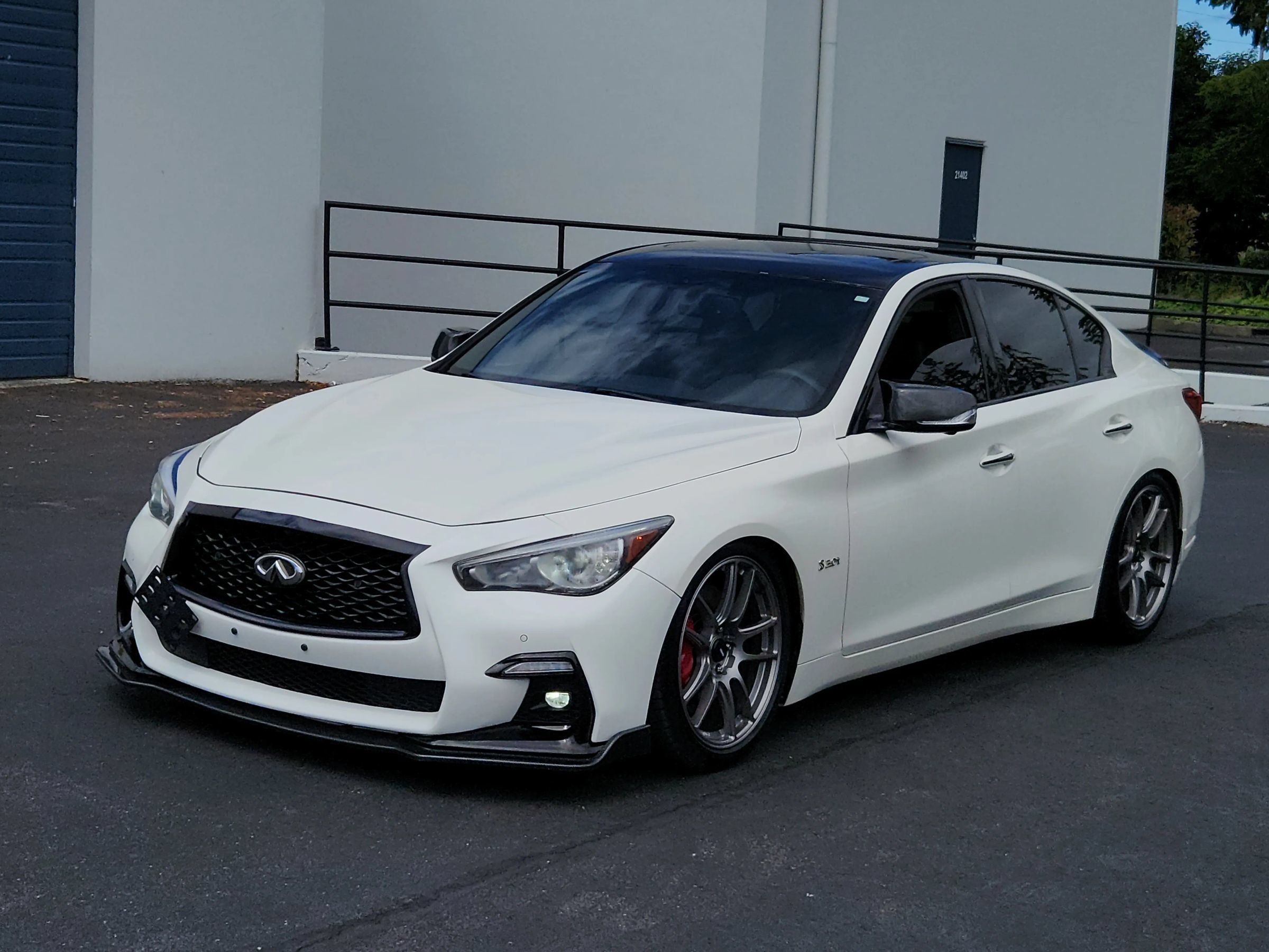 Used 2019 INFINITI Q50 Red Sport 400 AWD/4WD image 1