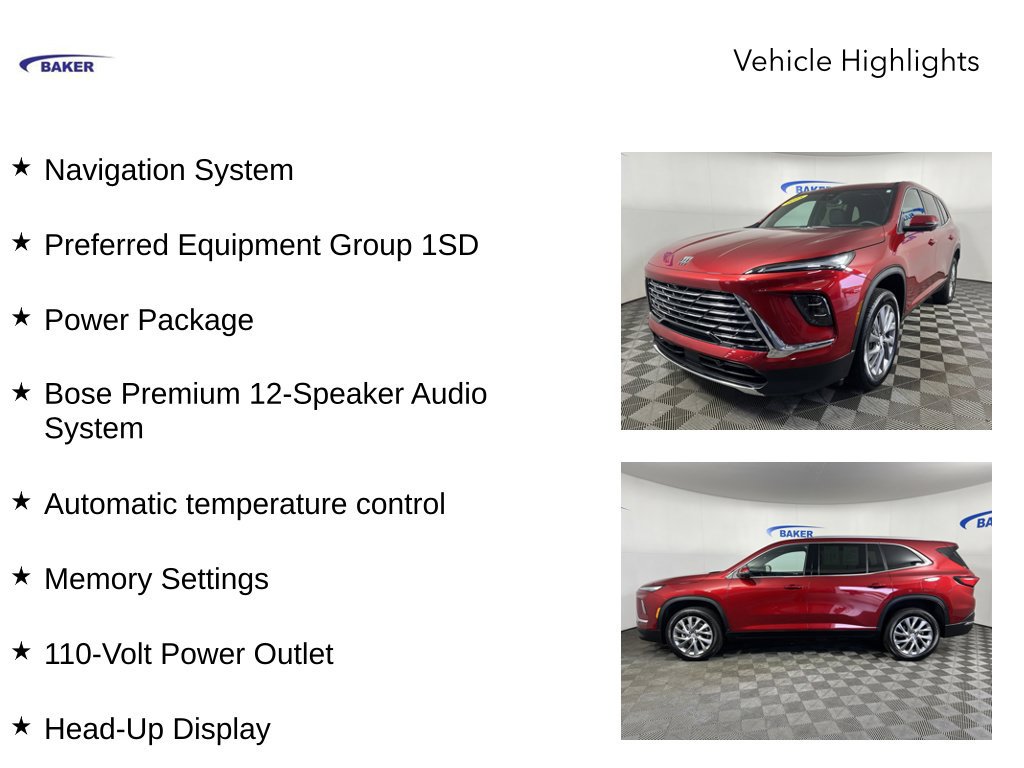 Certified 2025 Buick Enclave Preferred w/ Power Package AWD/4WD image 4
