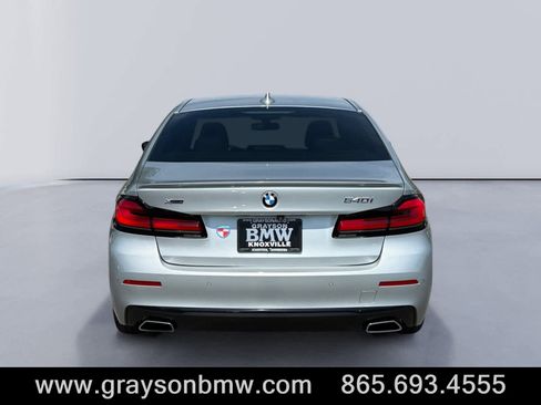 Used 2021 BMW 540i xDrive w/ Premium Package AWD/4WD image 4