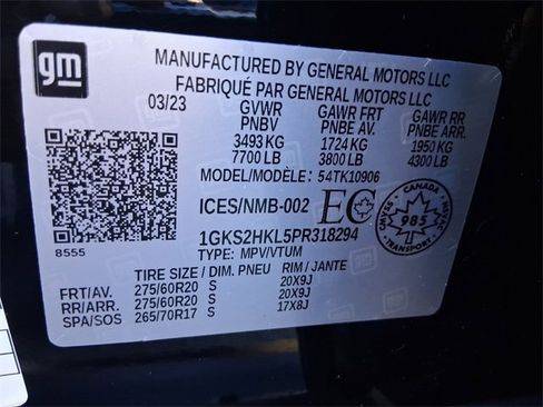 Used 2023 GMC Yukon XL AT4 image 19