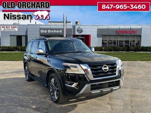 Used 2024 Nissan Armada Platinum w/ Captain's Chairs Package image 3