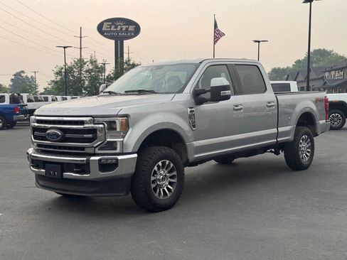 Used 2021 Ford F350 Lariat w/ Lariat Ultimate Package AWD/4WD image 3
