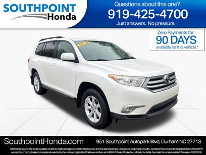 Used 2012 Toyota Highlander 4WD w/ Tech Pkg