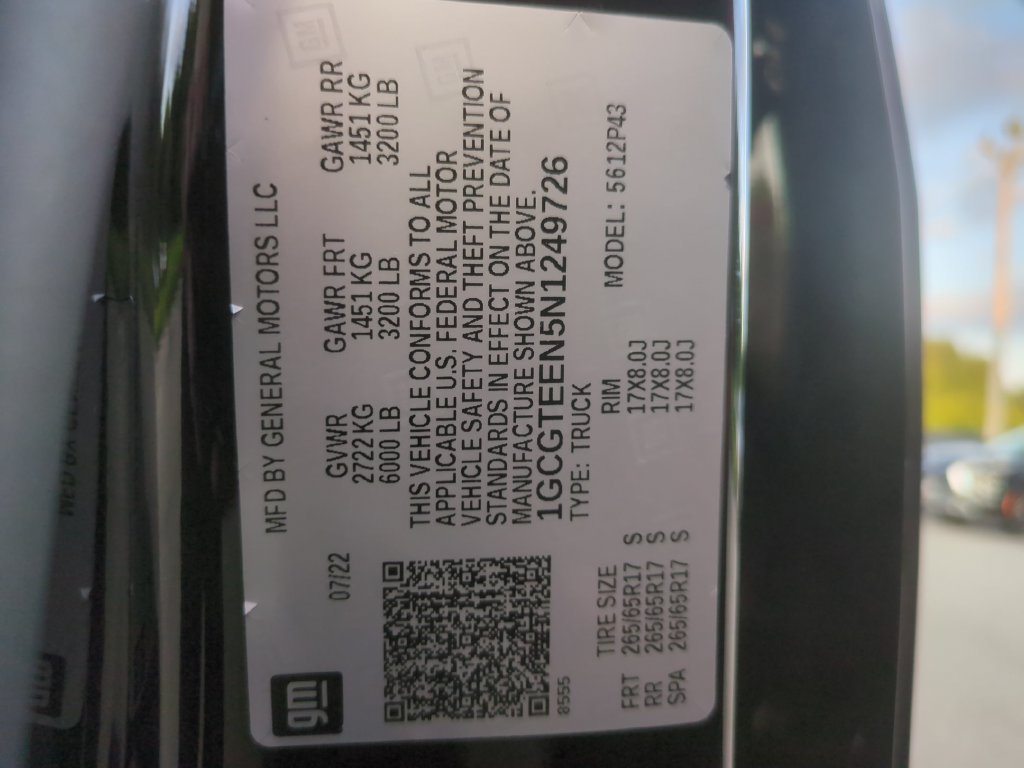 Used 2022 Chevrolet Colorado ZR2 AWD/4WD image 22