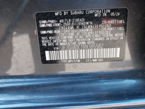 Used 2024 Subaru Crosstrek 2.0i Premium AWD/4WD image 11