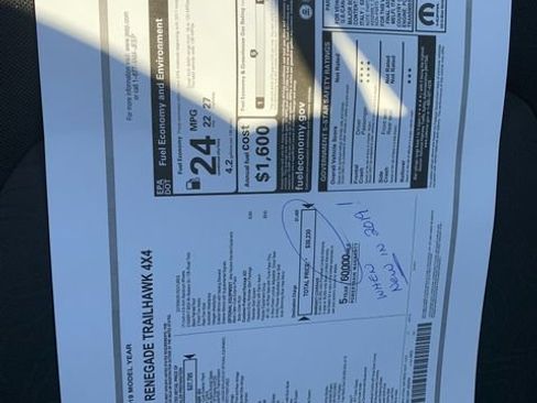 Used 2019 Jeep Renegade Trailhawk AWD/4WD image 30