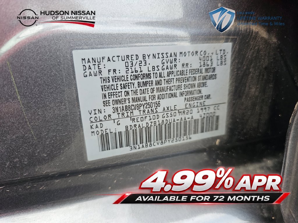 Used 2023 Nissan Sentra SV FWD image 34