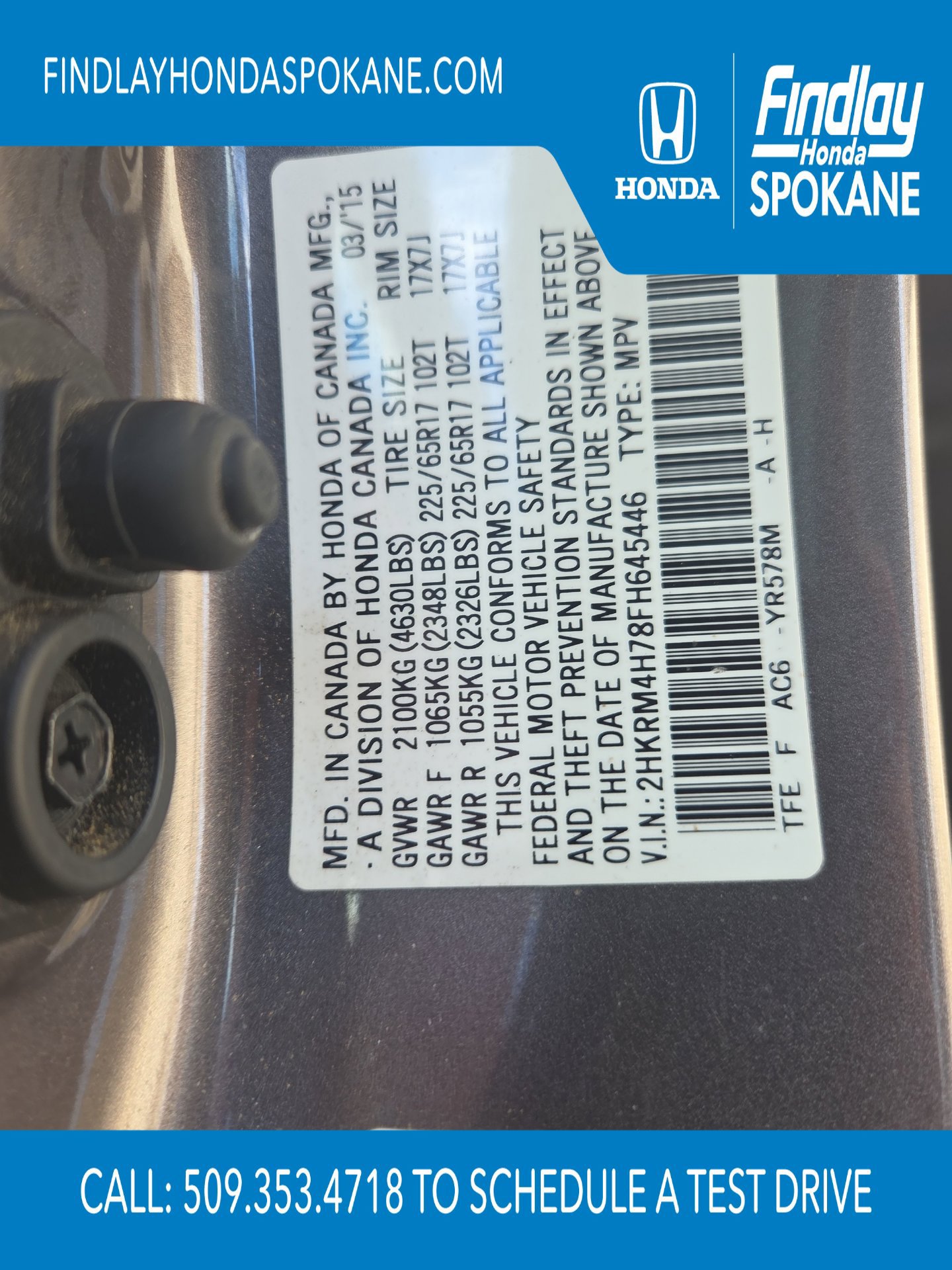 Used 2015 Honda CR-V EX-L image 27