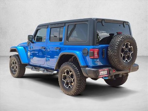 Used 2021 Jeep Wrangler Unlimited Rubicon 4xe w/ Steel Bumper Group AWD/4WD image 8