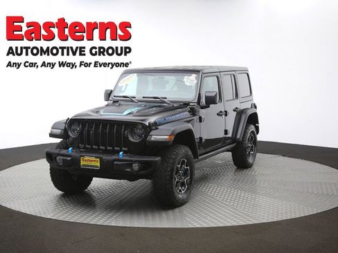 Used 2023 Jeep Wrangler Unlimited Rubicon 4xe w/ Steel Bumper Group image 58