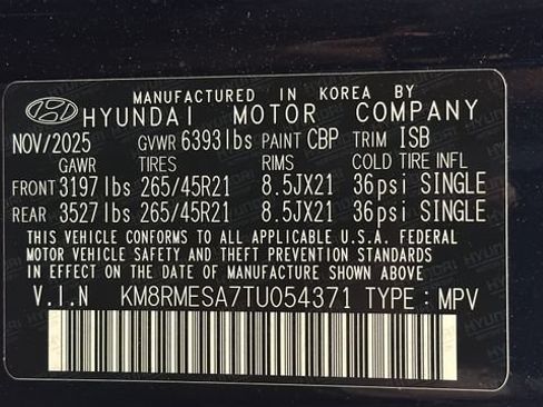 Used 2026 Hyundai Palisade Calligraphy AWD/4WD image 29