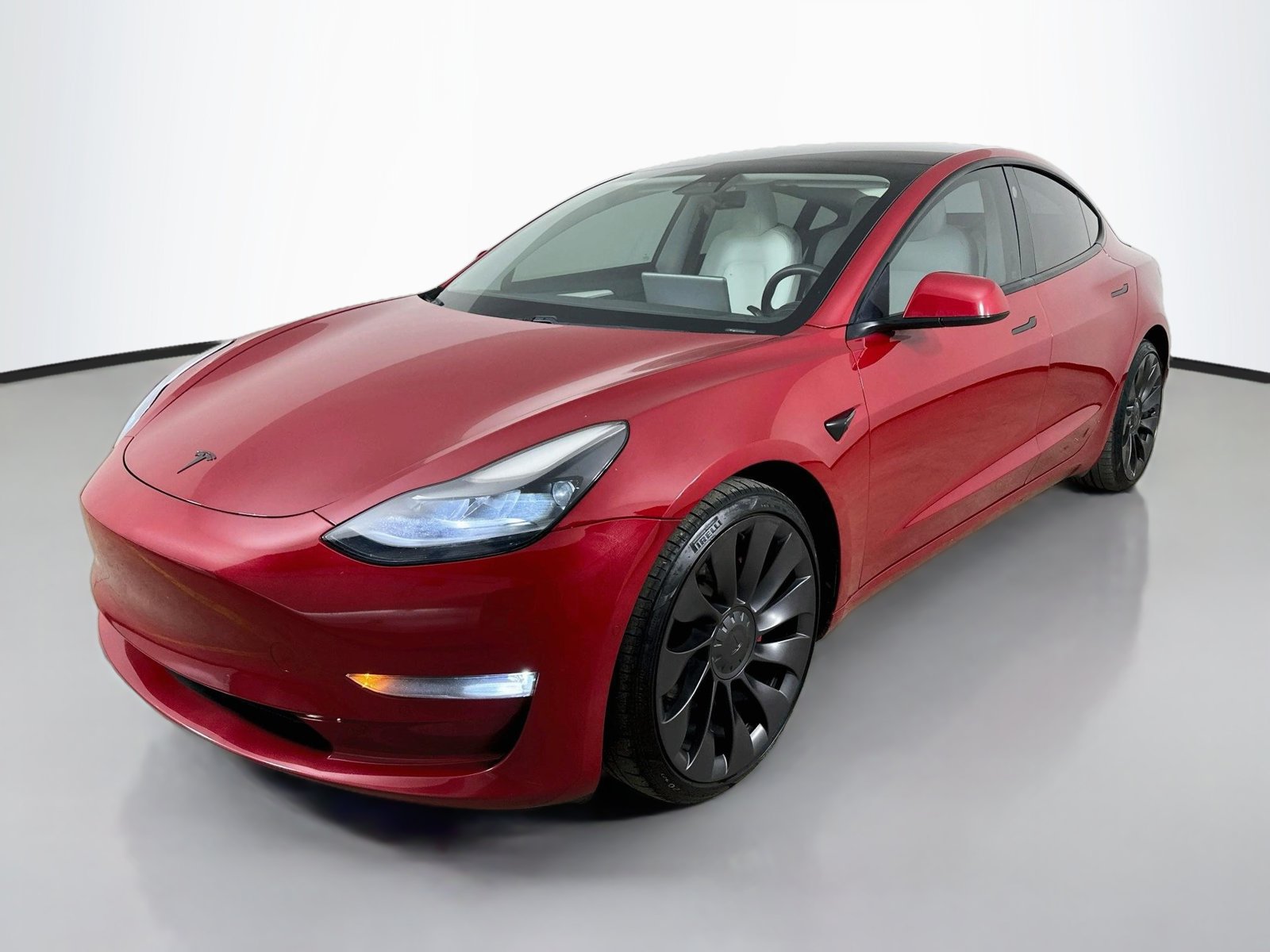 Used 2021 Tesla Model 3 Performance AWD/4WD image 1