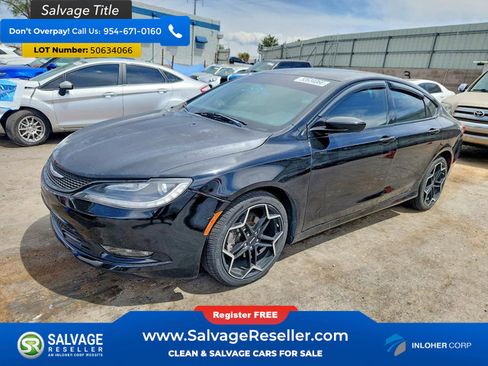Used 2015 Chrysler 200 S w/ Navigation & Sound Group I image 1