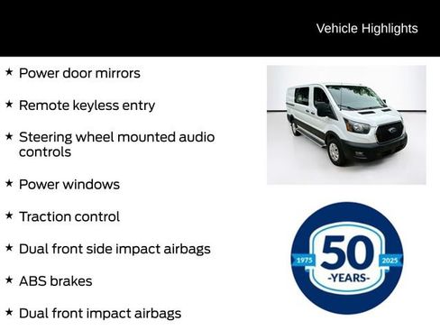 Used 2025 Ford Transit 250 Low Roof w/ Exterior Upgrade Package RWD image 16