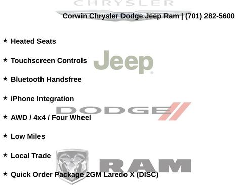 Certified 2022 Jeep Grand Cherokee Laredo X AWD/4WD image 8