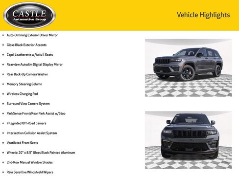 New 2025 Jeep Grand Cherokee Limited w/ Luxury Tech Group II image 6